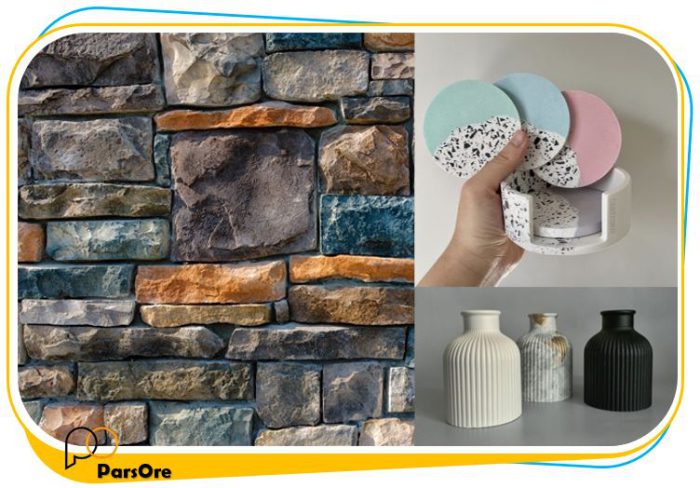 پودر قالبگیری سنگ نما و سنگ انتیک سنگ مصنوعی