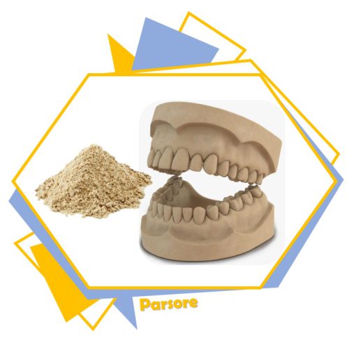 پودر گچ آلفای پزشکی برای ساخت قالب دندان در لابراتوار دندانسازی