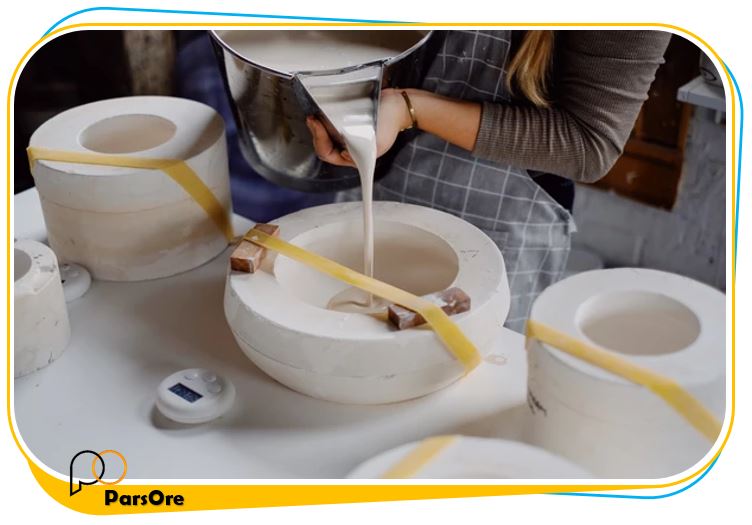 گچ مخصوص ساخت قالب تکثیر ( قالب گچی چینی و سرامیک ) 1 گچ مخصوص ساخت قالب تکثیر و ساخت قالب گچی ریخته گری دوغابی چینی و سرامیک