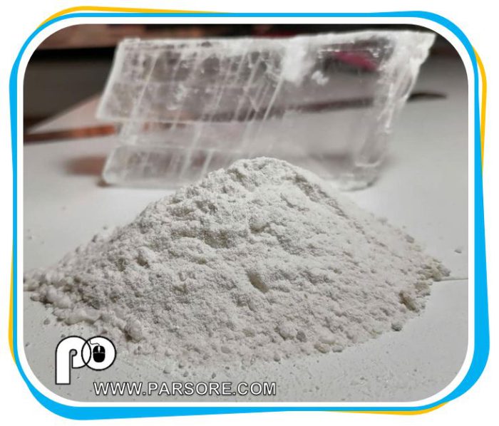 سولفات کلسیم ژیپس گچ خام مخصوص کشاورزی
