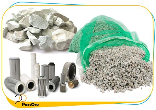 فیلتر تصفیه آب صنعتی زئولیت تصفیه آب طبیعی