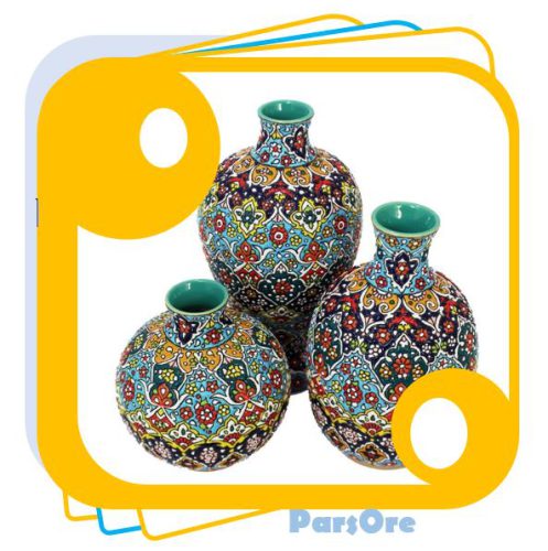 طراحی کاشی و دیوارکوب و لعاب سرد بدون کوره