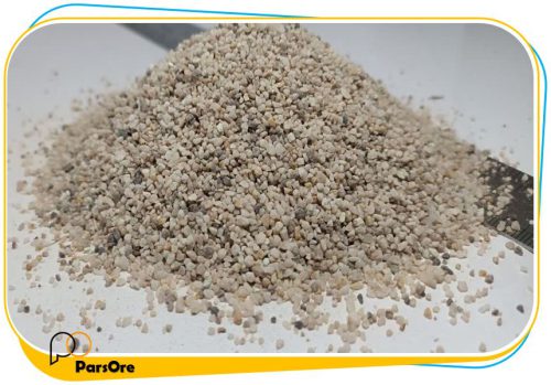 سیلیس ریخته گری با دانه بندی 0 تا 2 میلیمتر برای ریخته گری ماسه تر