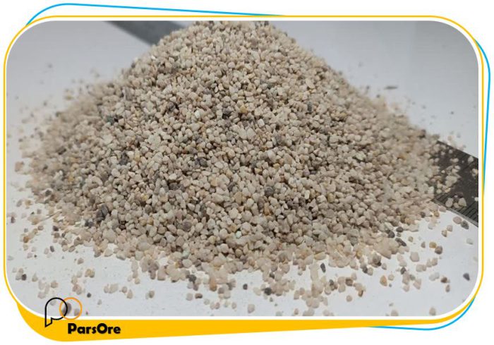 سیلیس ریخته گری با دانه بندی 0 تا 2 میلیمتر برای ریخته گری ماسه تر