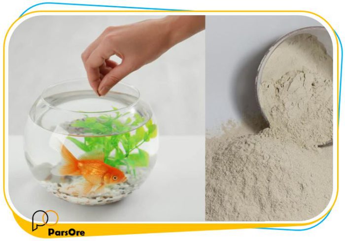 پودر بنتونیت خوراک دام طیور و ماهی