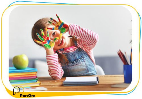 پودر قالبگیری و مجسمه سازی مخصوص کودکان برای ساخت کاردستی دانش آموزان ابتدایی