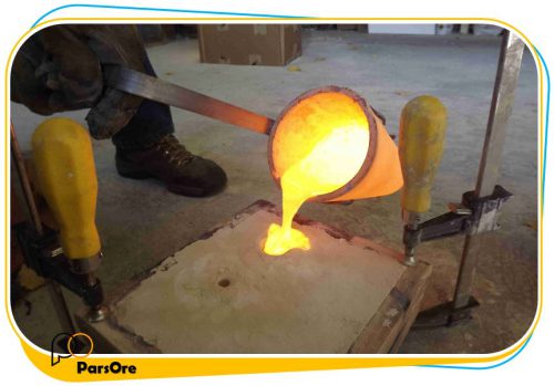 ماس سیلیس ریخته گری فلزات و قالب ماسه تر