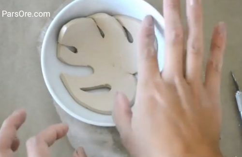 آموزش مجسمه سازی با خمیر سرامیک هواخشک + فیلم 15 حالت دهی به خمیر سرامیک هواخشک با ظروف