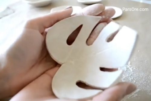آموزش مجسمه سازی با خمیر سرامیک هواخشک + فیلم 16 آموزش ساخت ظروف چینی و سرامیک با خمیر مجسمه سازی