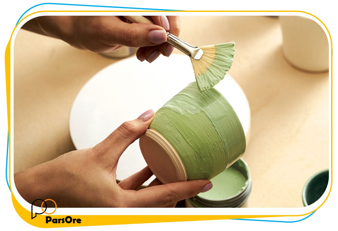 آموزش ترکیب مواد چینی و سرامیک و لعابکاری