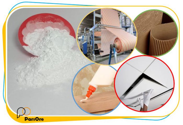 استارچ اصلاح شده نشاسته گندم