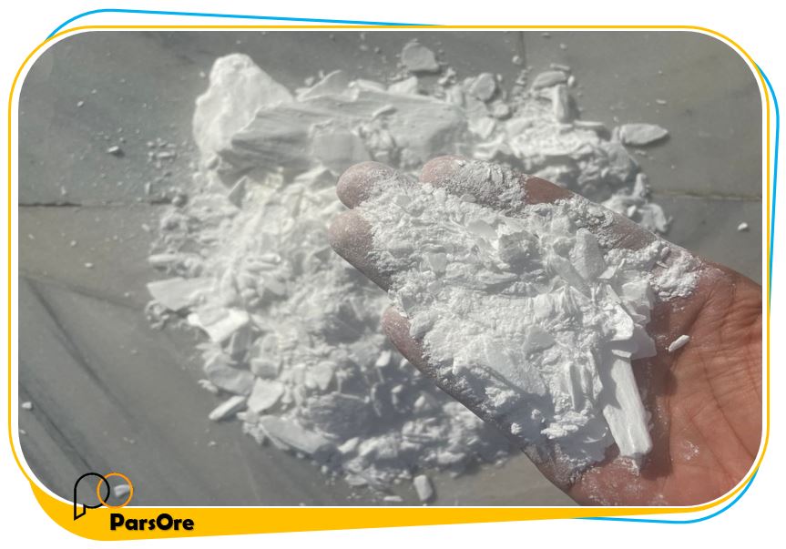 تالک افغانی فوق ممتاز فوق سفید ریزانه و میکرونیزه