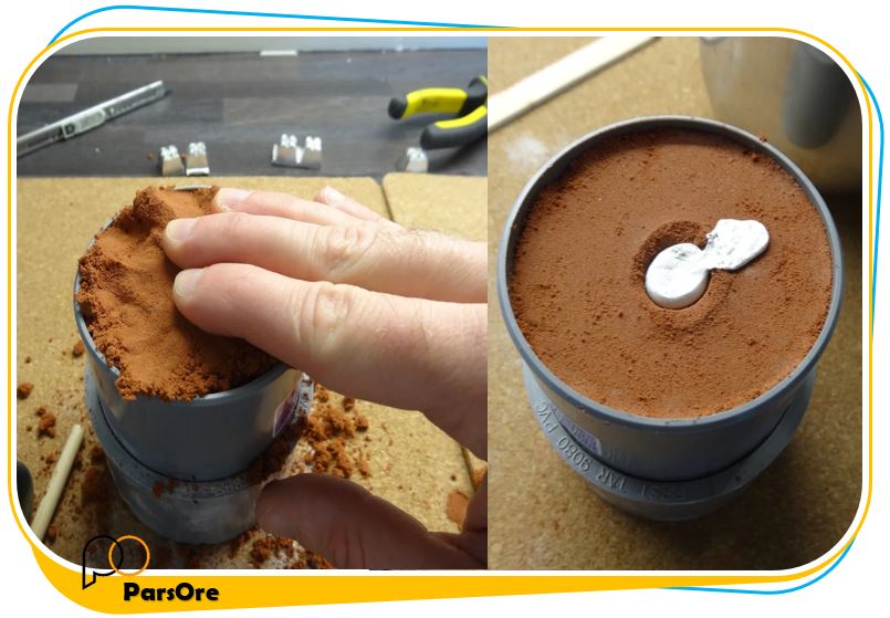 آموزش ریخته گری با قالب ماسه با تصویر و فیلم 13 آموزش تصویری و فیلم ریخته گری با قالب ماسه