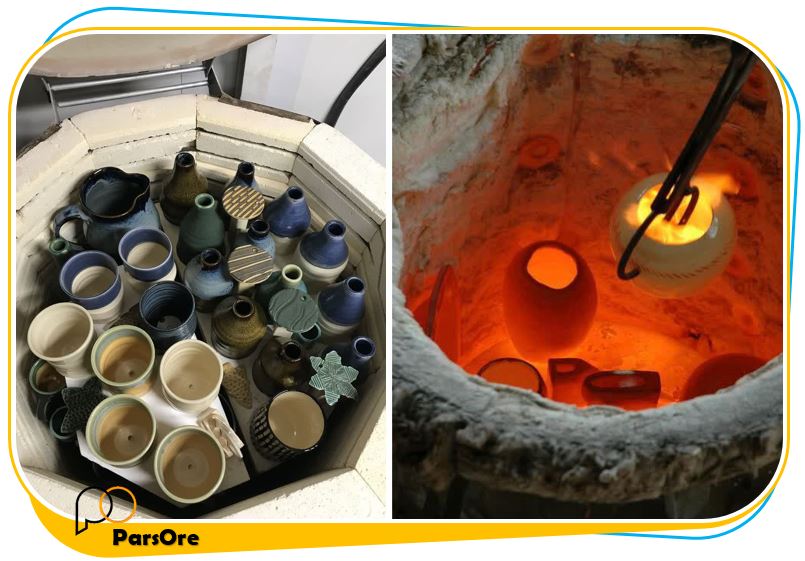 ساخت کوره چینی و سرامیک با 2 مواد و نکات مهم 12 ساخت کوره چینی و سرامیک با اجر نسوز
