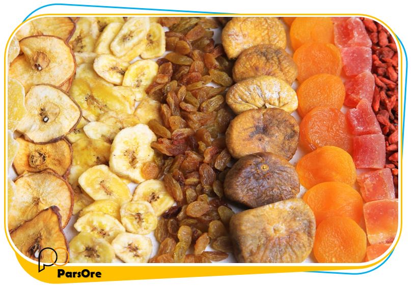 خشک کردن میوه و زردآلو با دود گوگرد