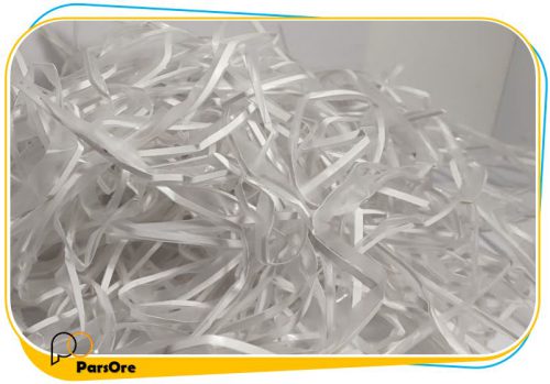 پوشال کاغذی کناره کاغذ نوار کاغذی ضایعات پلاستیکی