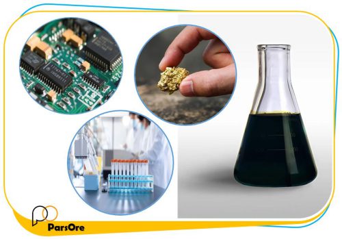 فریک کلرید مایع یا کلرور فریک FeCl3 اکسید کننده مس مدار چاپی