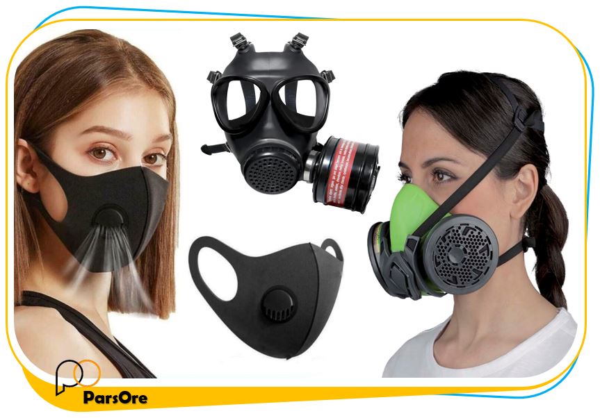 تولید فیلتر ماسک تنفسی با پودر های معدنی برای تصفیه هوا