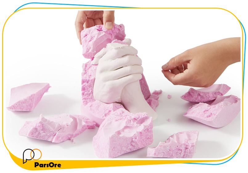 آموزش روش ساخت تندیس دست و پای نوزاد برای ثبت خاطرات بارداری گیفت نوزادی