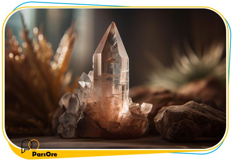 نشانه های وجود کوارتز در طبیعت صحرا و رودخانه