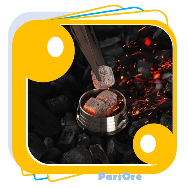 پودر کلسیم کربنات برای زغال سازی در تولید ذغال فشرده