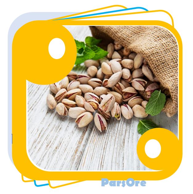 باروری باغ پسته با گچ خام کشاورزی