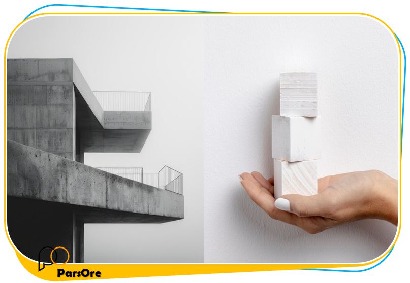 انواع مواد سبک سازی گچ و سیمان 12 بلوک سیمانی و گچی ، سبک سازی گچ و سیمان