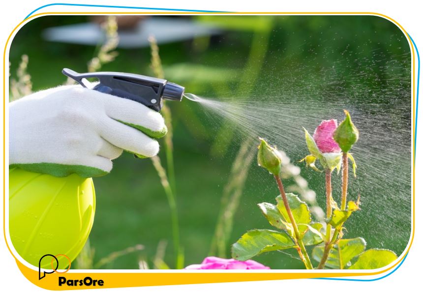 اسپری صابون ضد حشره گل و گیاه و صابون کشاورزی