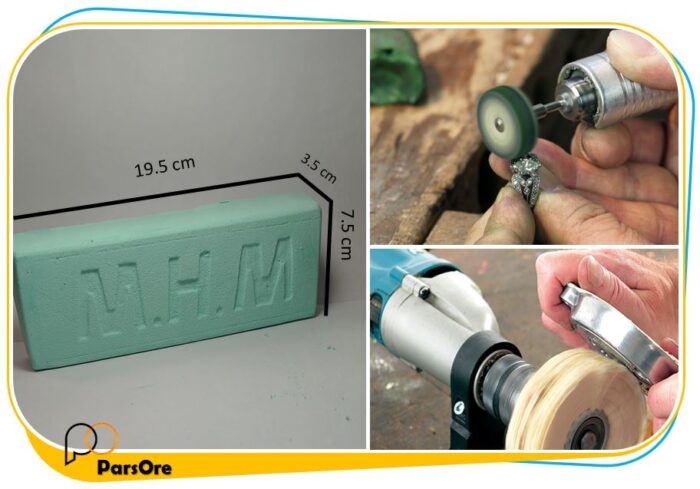 رژ صابونی پولیش فلزکاری کامپوند پولیشینگ