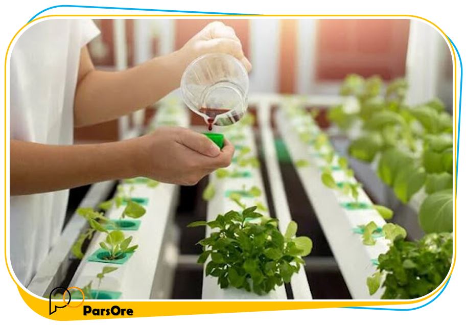 کشت در آب ، کشت هیدروپونیک، مواد اولیه