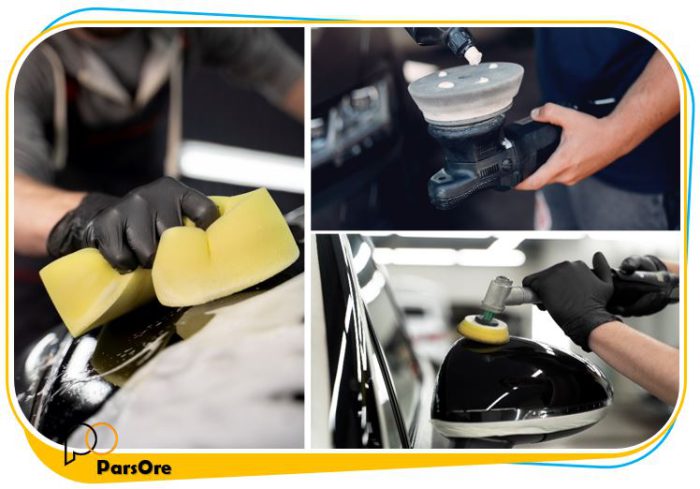قیمت خرید خمیر پولیش ماشین براق کننده بدنه خودرو