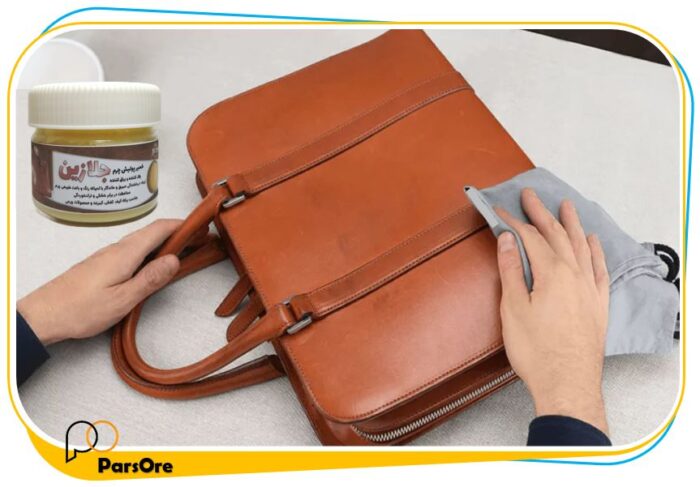 خمیر پولیش چرم براق کننده کیف چرم واکس چرم