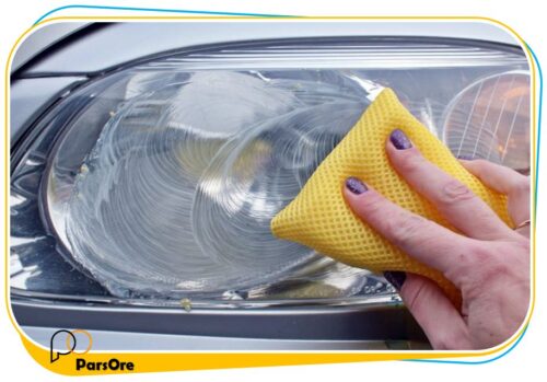 خمیر پولیش چراغ ماشین براق کننده شیشه